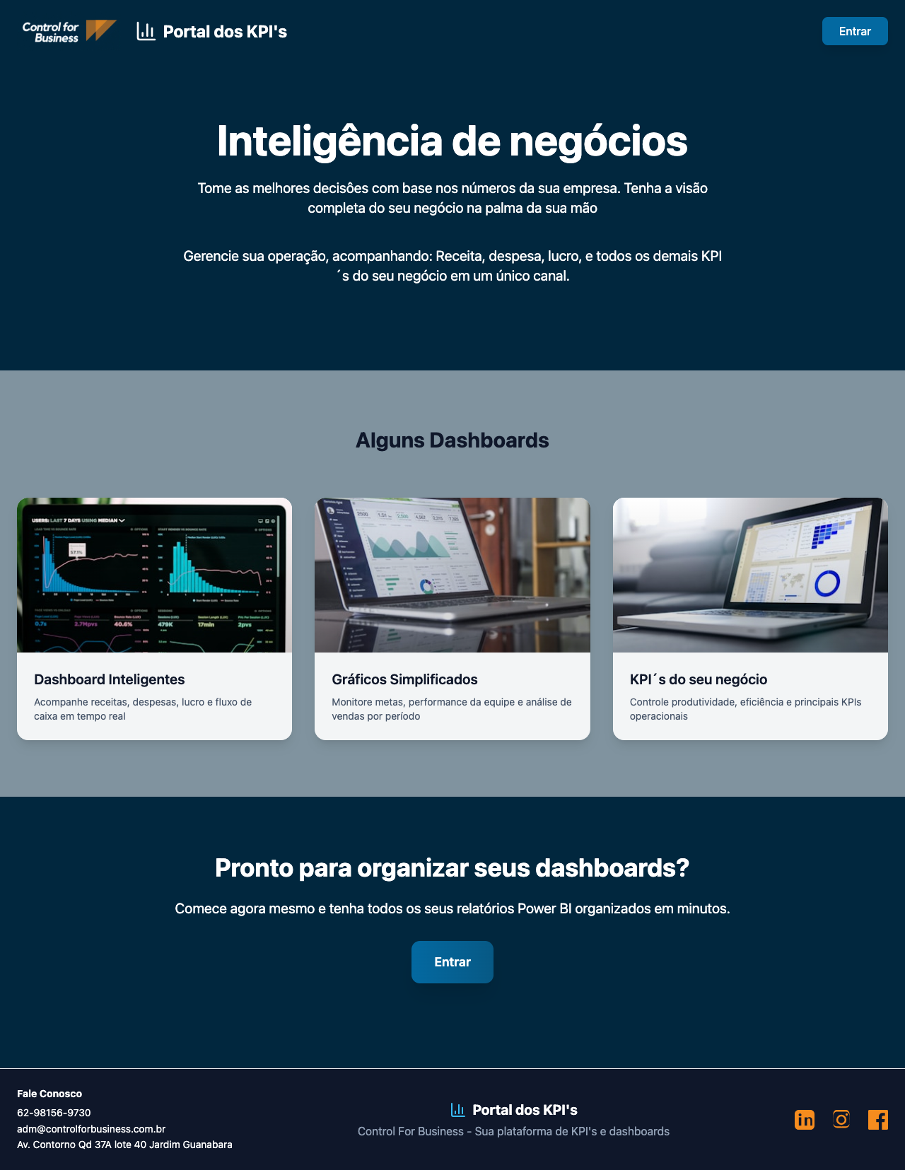Control for Business — Portal do Cliente